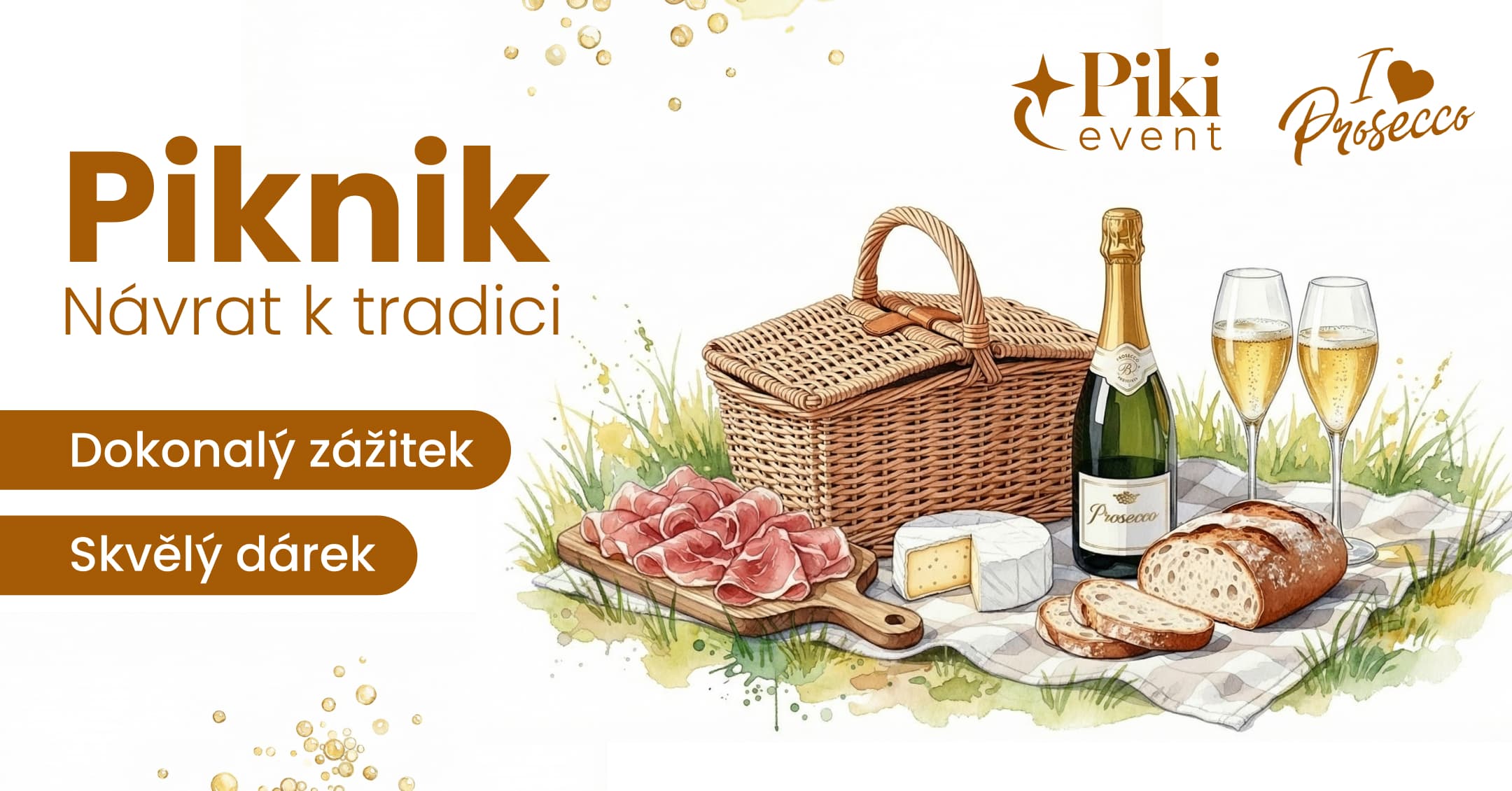 Prosecco piknik v parku